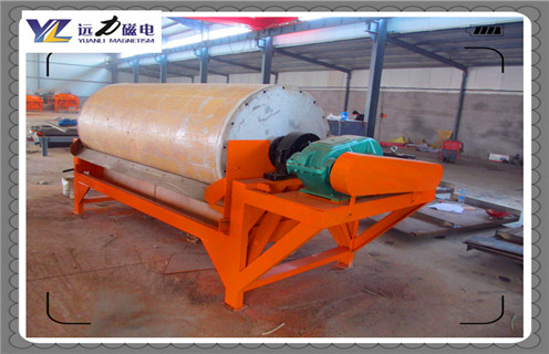 磁選機，永磁筒式磁選機，濕式永磁筒式磁選機，濕式永磁筒式磁選機說明