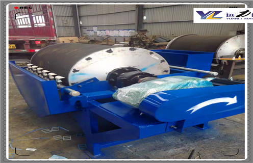 順流洗沙磁選機，小型下順流洗沙廠專用磁選機_小型河沙磁選機_水洗小型下順流洗沙廠專用磁選機價格