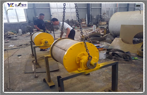 永磁滾筒，浙江強(qiáng)磁永磁滾筒_滾筒磁選機(jī)多少錢一臺，浙江強(qiáng)磁永磁滾筒工作原理