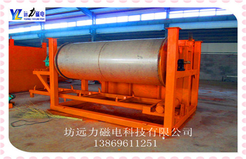順流磁選機，河北順流式磁選機工作原理及結(jié)構(gòu)圖_河北順流式磁選機磁場強度及跑尾如何處理