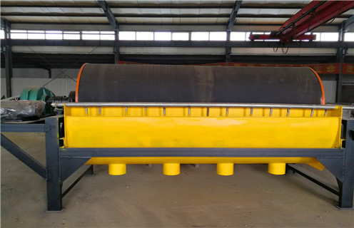 永磁筒式磁選機，云南CTB-618永磁筒式磁選機_遠力云南CTB-618永磁筒式磁選機結構批發的結構磁場分布圖